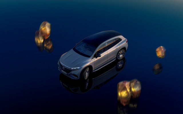 The Top-Tier SUV in the Mercedes EQ Series, the "EQS SUV," Capable of Comfortably Seating Seven Adults, is Now on Sale | Mercedes Benz
