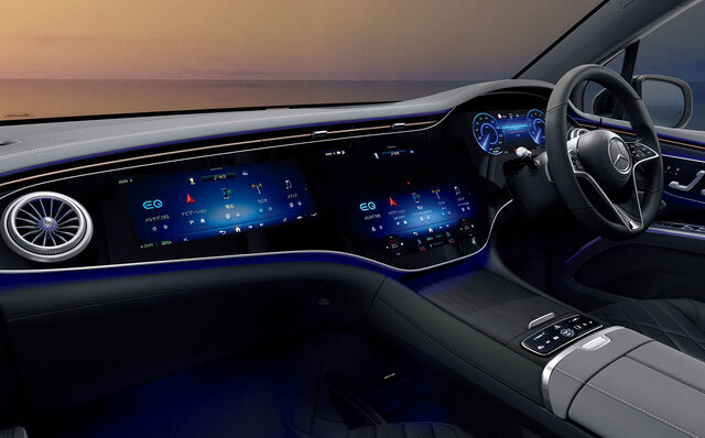 The Top-Tier SUV in the Mercedes EQ Series, the "EQS SUV," Capable of Comfortably Seating Seven Adults, is Now on Sale | Mercedes Benz