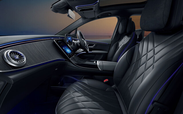 The Top-Tier SUV in the Mercedes EQ Series, the "EQS SUV," Capable of Comfortably Seating Seven Adults, is Now on Sale | Mercedes Benz