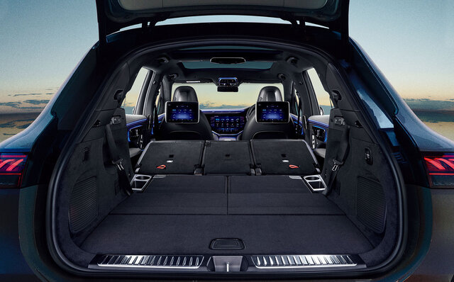 The Top-Tier SUV in the Mercedes EQ Series, the "EQS SUV," Capable of Comfortably Seating Seven Adults, is Now on Sale | Mercedes Benz