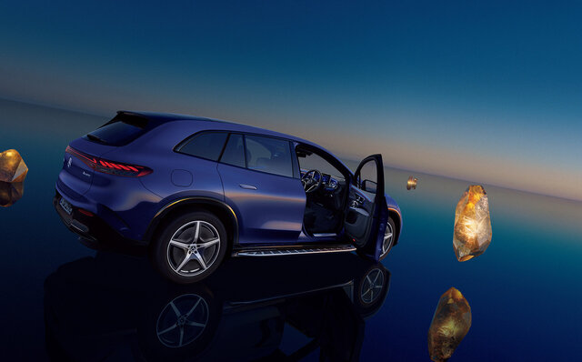 The Top-Tier SUV in the Mercedes EQ Series, the "EQS SUV," Capable of Comfortably Seating Seven Adults, is Now on Sale | Mercedes Benz