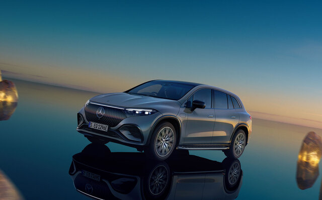 The Top-Tier SUV in the Mercedes EQ Series, the "EQS SUV," Capable of Comfortably Seating Seven Adults, is Now on Sale | Mercedes Benz