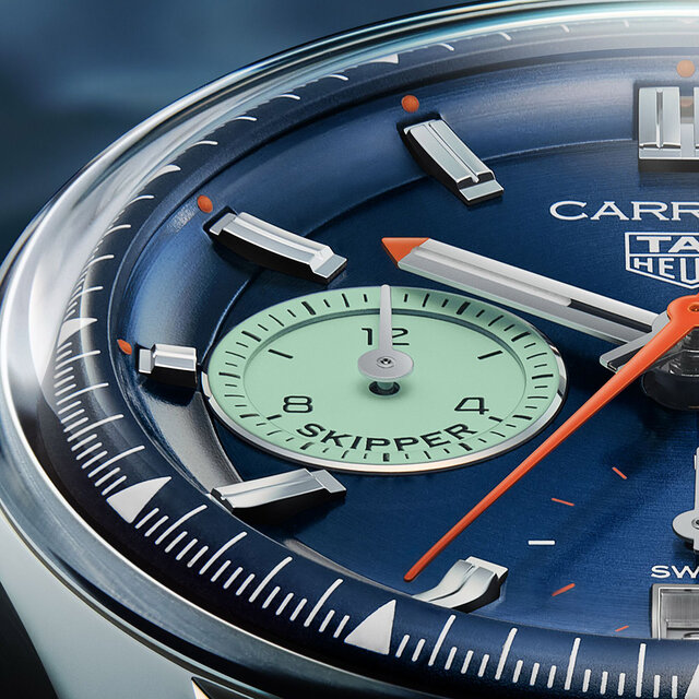 ヨットマン御用達。タグ・ホイヤーのセーリングウォッチ「スキッパー」復活｜TAG HEUER