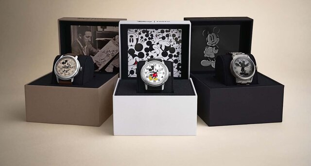 Fossil Announces First Limited Collaboration Series Celebrating Disney's 100th Anniversary