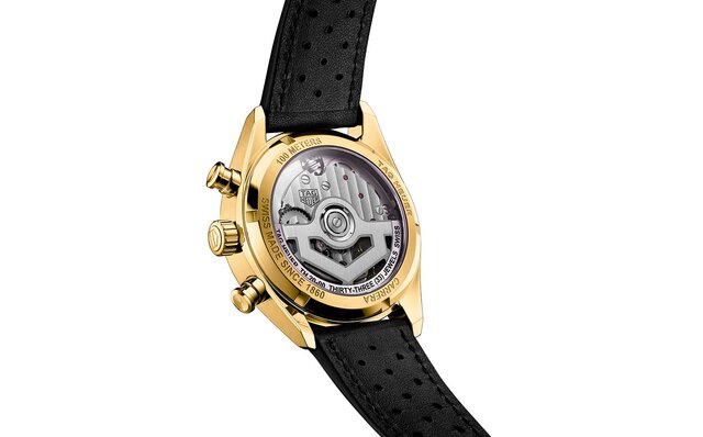 カレラ60周年の集大成を飾る、渾身のゴールドカラーモデルが登場｜TAG HEUER
