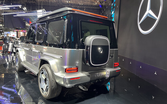 Mercedes-Benz Debuts G-Class BEV Concept Model 'Concept EQG' in Japan | Mercedes Benz