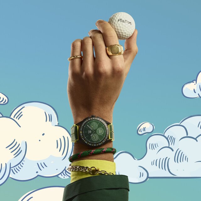A strong ally for golfers. A collaboration watch from TAG Heuer and Malbon Golf has arrived | TAG HEUER