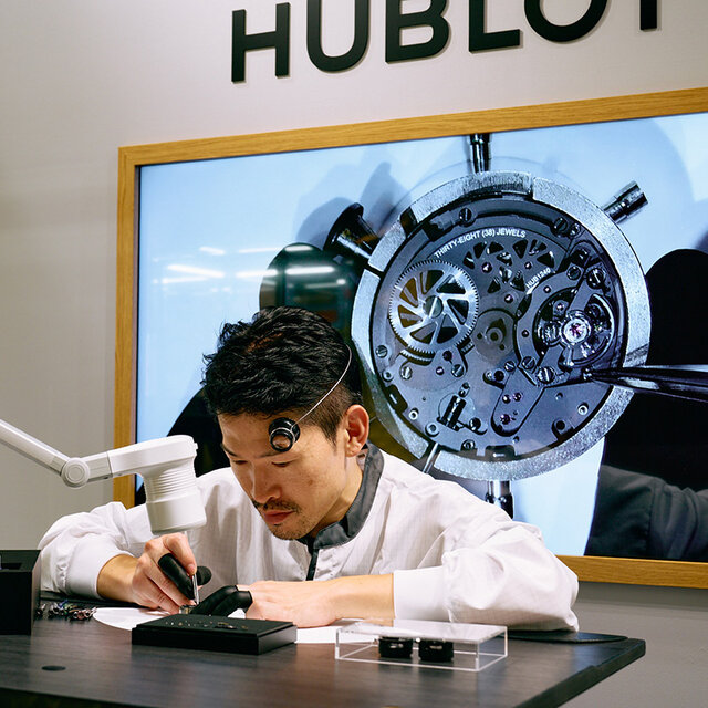 ウブロが、日本橋三越本店で革新的なポップアップイベントを開催中！｜HUBLOT