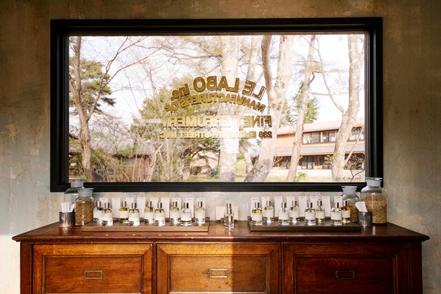 Discovering Scent Memories in the Greenery. Le Labo on Wheels is parked in Karuizawa