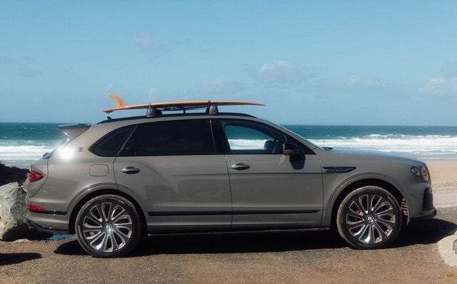 A Special Surfboard Born from Bentley's Craftsmanship