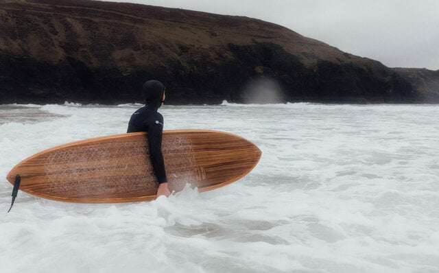 A Special Surfboard Born from Bentley's Craftsmanship