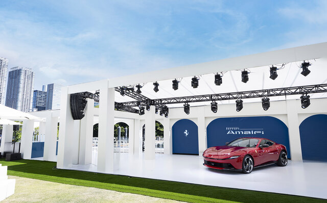 The Ferrari Roma's successor, the "Amalfi," arrives in Japan.