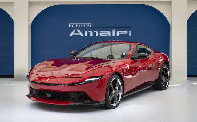 The Ferrari Roma's successor, the "Amalfi," arrives in Japan.