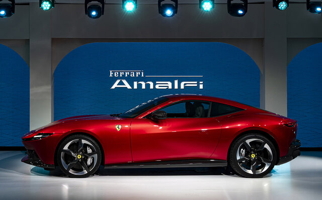 The Ferrari Roma's successor, the "Amalfi," arrives in Japan.