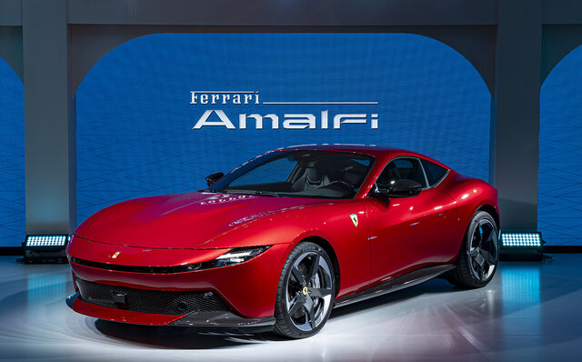 The Ferrari Roma's successor, the "Amalfi," arrives in Japan.