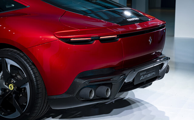 The Ferrari Roma's successor, the "Amalfi," arrives in Japan.