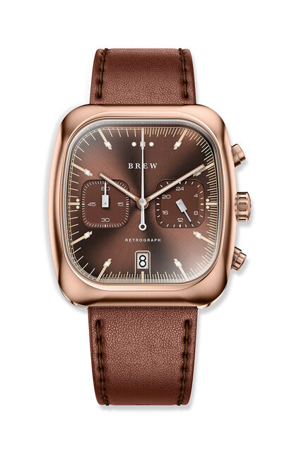 コーヒー文化と時計を融合するNY発ウオッチブランド「BREW WATCH Co.」が日本初上陸