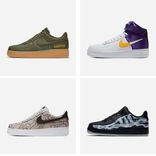 New Nike Air Force 1s Explore Diverse Themes | NIKE