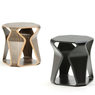 A stool inspired by the Lexus spindle grille | Tendo Mokko