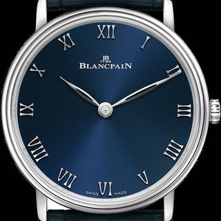 ブランパンがプラチナ製「ヴィルレ ウルトラスリム」を発表｜BLANCPAIN