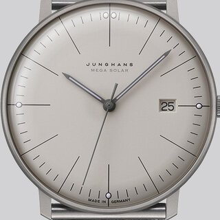 電波式ソーラー駆動による利便性を実現した「マックス・ビル メガ ソーラー」｜JUNGHANS