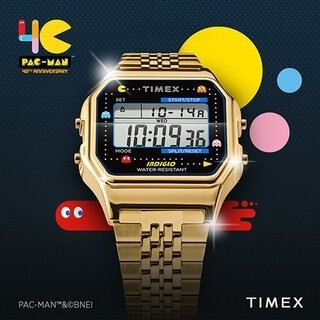 「パックマン」40周年記念！　タイメックスとのコラボレーションウオッチ登場｜TIMEX