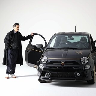 Actor Hiroyuki Ikenouchi Embraces the Legend of Abarth