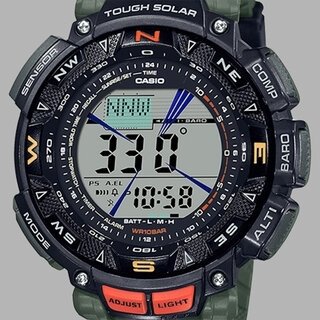 アウトドアで活躍するPRO TREK「PRG-240」に、アースカラーの新モデルが登場｜CASIO