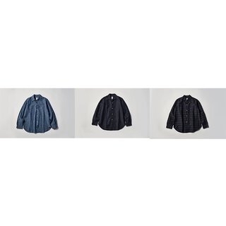 ポストオーバーオールズからドレスとワークのミックス感を具現したシャツが登場｜POST O’ALLS