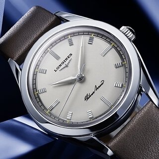 The new "Longines Silver Arrow" conveys the positive aura of the 1950s to the present day. | LONGINES