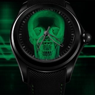 クリアなスカルを配したミステリアスな新作「バブル 47 エックスレイ」｜CORUM