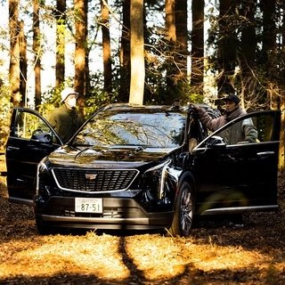 A Day with Cadillac for Noteworthy Creators—XT4 × Bonfire Master Masaya Ino & Fashion Planner Kota Tanaka | Cadillac