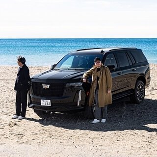 A Day with Cadillac for Noteworthy Creators—Escalade × Tomoyuki Tanaka & Yoichiro Maeda | Cadillac