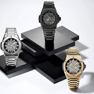 Simplifying by removing the chronograph mechanism. The "Big Bang Integral Time Only" | HUBLOT