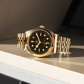 Robustness that exudes Tudor's signature style, with a genderless design. The 'Black Bay 31/36/39/41 S&G' clad in sparkling yellow gold | TUDOR
