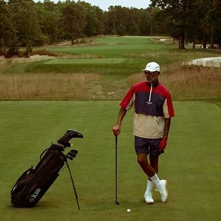 A golf collection from Kith and TaylorMade has arrived, featuring a wide range of items from apparel to clubs.