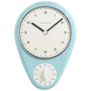 名品時計をキッチンに！　シンプルモダンな「max bill キッチンクロック」｜JUNGHANS