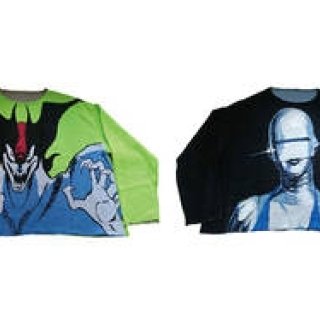 KNIT GANG COUNCIL CREW NECK SWEATER "DEVILMAN""SEXY ROBOT"｜MEDICOM TOY
