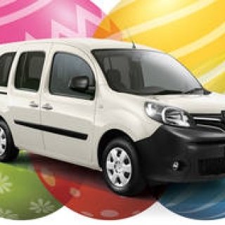 イースターのタマゴをイメージしたカングーの限定車｜Renault
