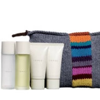 THREE x SHOKAY Collaboration Kit with Knit Pouch Now Available
