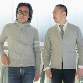 LOOPWHEELER｜ルモアズ別注、ドレスパンツにも合うカーディガン