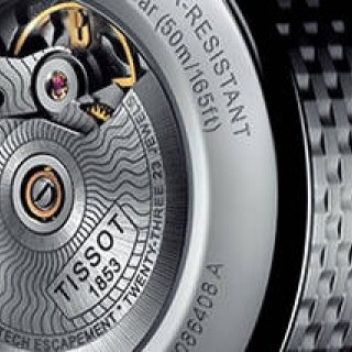 TISSOT｜シンプルな構造ながら80時間パワーリザーブ＆高精度を実現