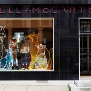 Stella McCartney Supports Animal Welfare Group in Store Window Display | STELLA McCARTNEY
