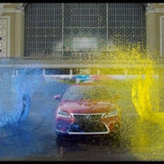 “クルマで描くアート”レクサスFスポーツの新作CMを公開｜Lexus