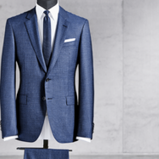 コンテンポラリーさを加味したフルキャンバス・スーツの新作｜HUGO BOSS