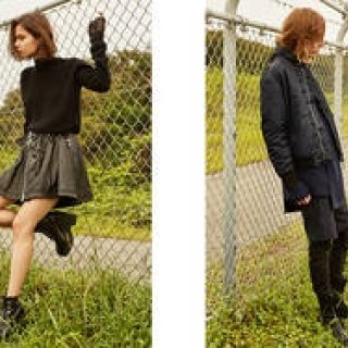 テクスチャーミックスで着こなす都会のレイヤード｜DIESEL BLACK GOLD