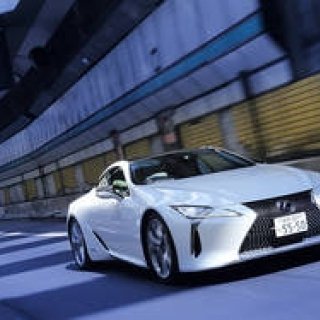 レクサスのフラッグシップクーペ 「LC」に横浜で試乗｜LEXUS