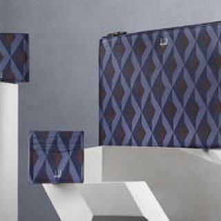 Dunhill's small leather collection, reinterpreting "engine turn" | dunhill