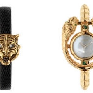ゴールドなルックスが印象的なグッチの腕時計 2モデルが登場｜GUCCI