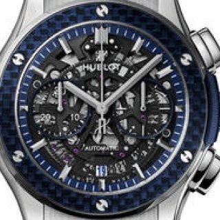 わずかに88本のみ。スケルトンフェイスにブルーカーボンを合わせた特別モデル｜HUBLOT